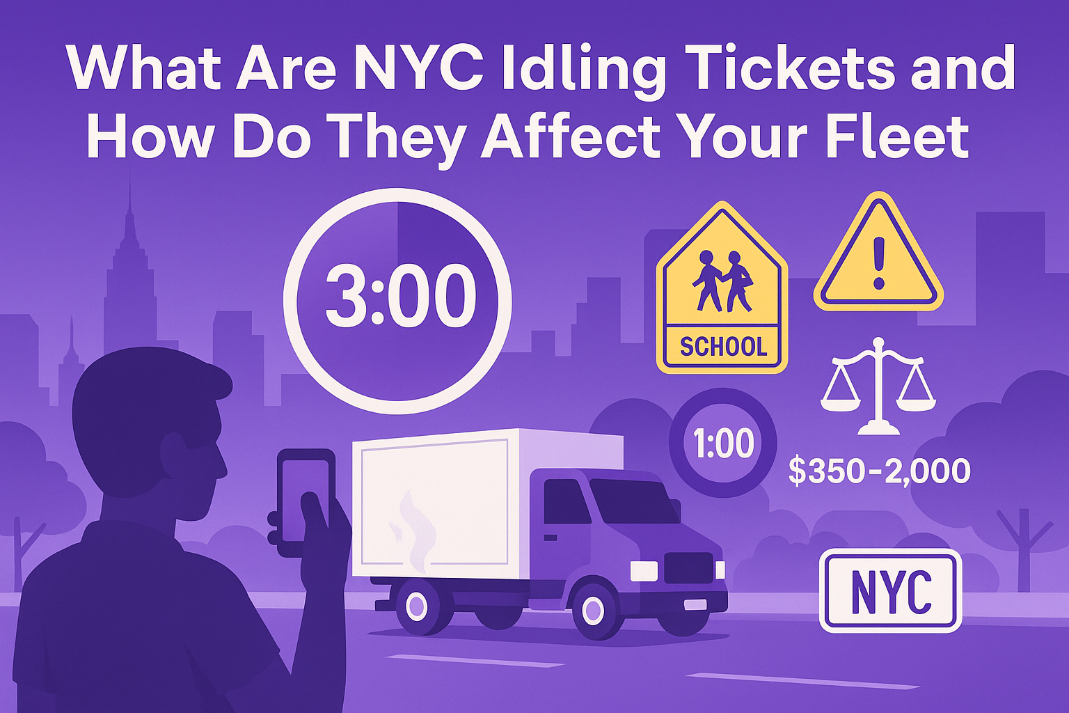 How to Avoid NYC Idling Tickets: A Fleet Playbook